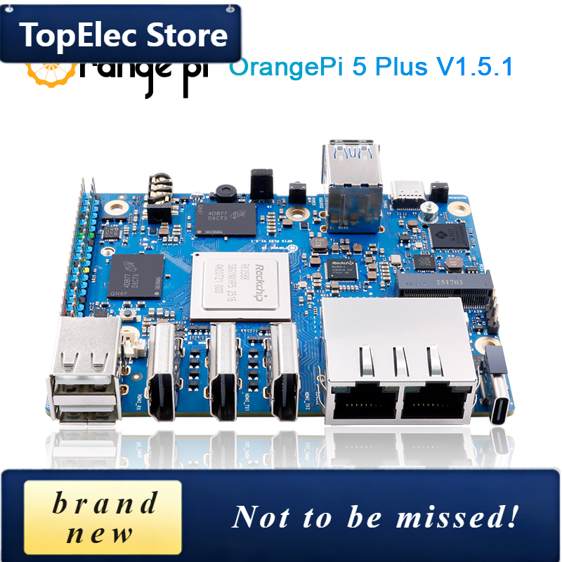 TopElec Orange Pi5 Plus 16GB S - Rk3588 Mini Pc Board ulasan dan harga